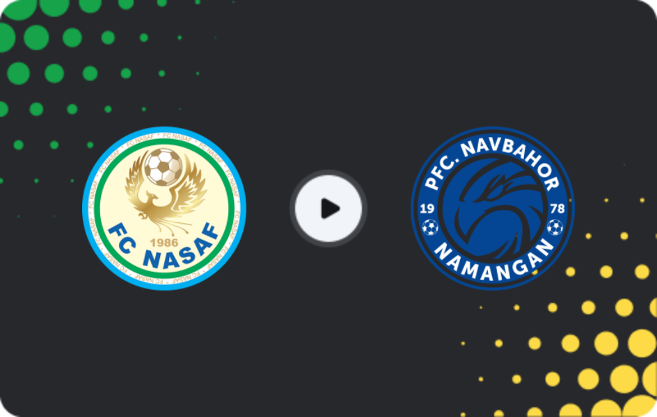 Де дивитися Насаф - Навбахор, Суперліга, 02.05.2026