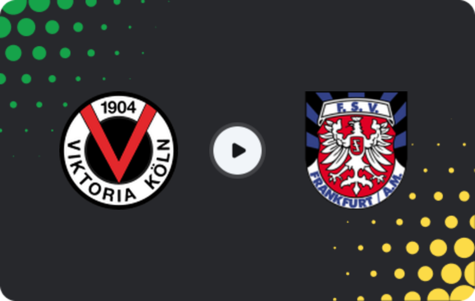 Де дивитися Вікторія Кельн U19 - ФСВ Франкфурт U19, Бундесліга U19, 03.05.2026