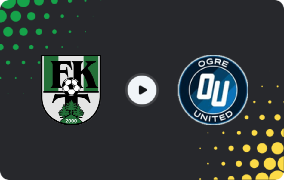 Де дивитися Тукумс - Огре Юнайтед, Вища ліга, 07.05.2026