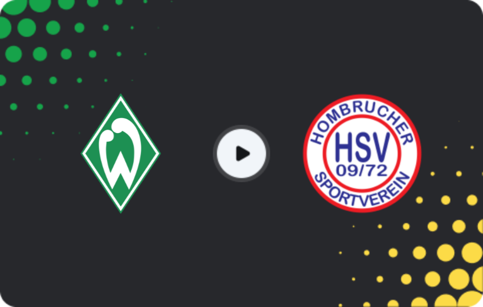 Де дивитися Вердер Бремен U19 - Хомбрюхер SV U19, Бундесліга U19, 09.05.2026