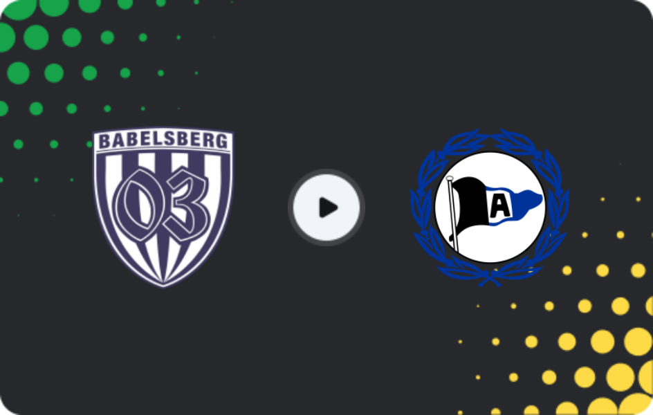 Де дивитися Бабельсберг U19 - Армінія Білефельд U19, Бундесліга U19, 17.05.2026