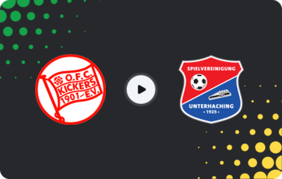 Де дивитися Кікерс Оффенбах U19 - Унтергахінг U19, Бундесліга U19, 17.05.2026