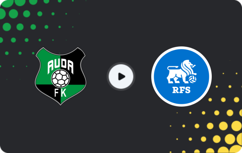 Де дивитися Ауда - РФШ, Вища ліга, 17.05.2026