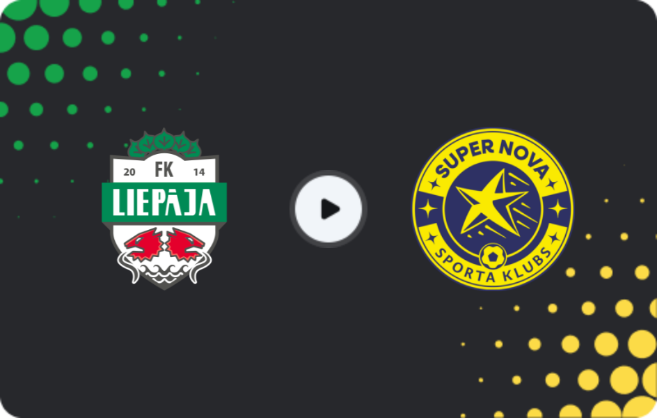 Де дивитися Лієпая - Супер Нова, Вища ліга, 12.06.2026