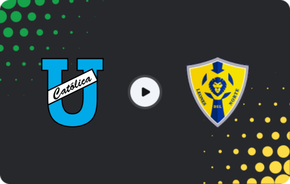 Де дивитися Універсідад Католіка   - Леонес дель Норте, Ліга Про, 08.03.2026
