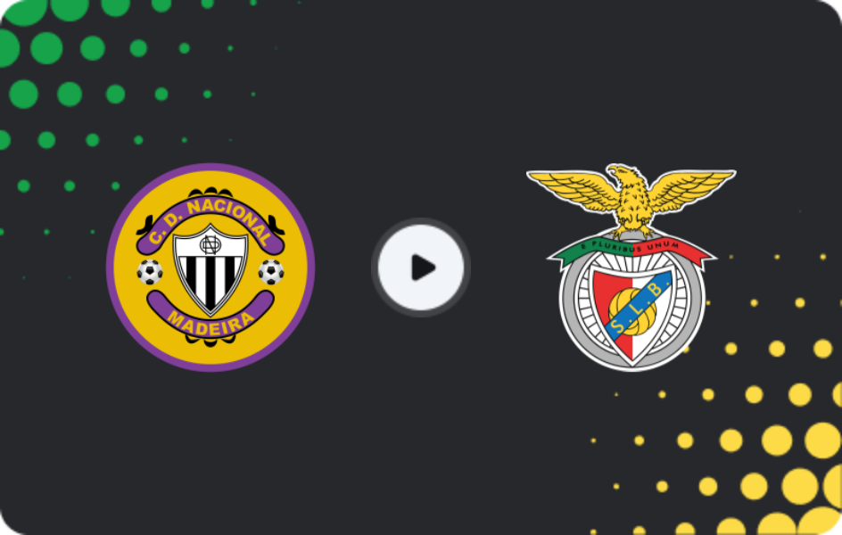 Насьонал - Бенфіка, 29.11.2025 — Прімейра Ліга (онлайн-трансляція)