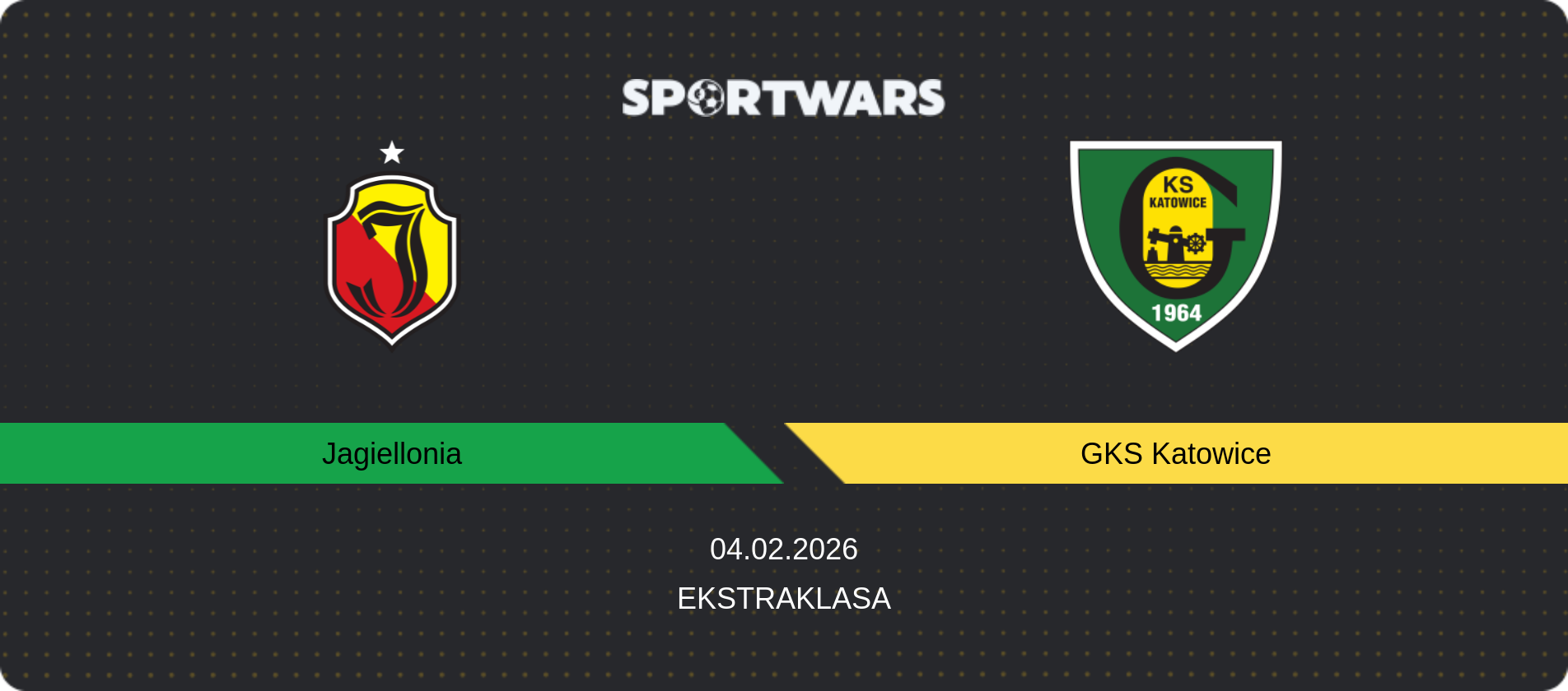 Match prediction Jagiellonia — GKS Katowice, Ekstraklasa, 04.02.2026