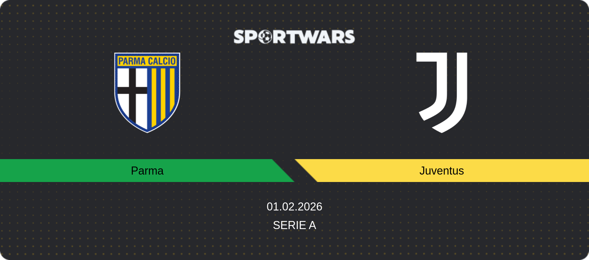 Match prediction Parma — Juventus, Serie A, 01.02.2026