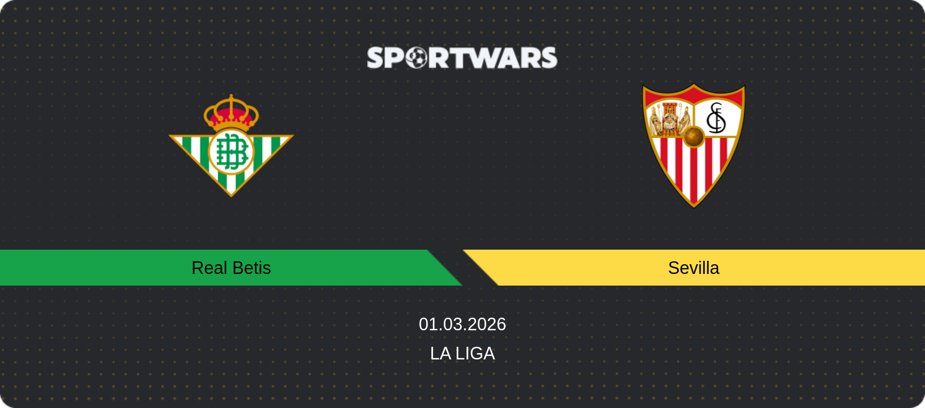 Match prediction Real Betis — Sevilla, La Liga, 01.03.2026