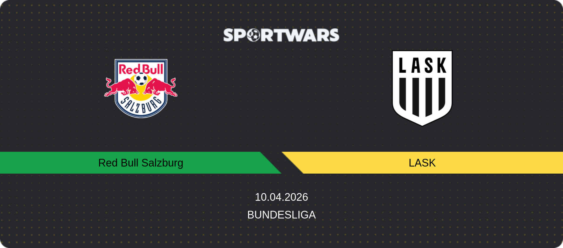 Match prediction Red Bull Salzburg — LASK, Bundesliga, 10.04.2026