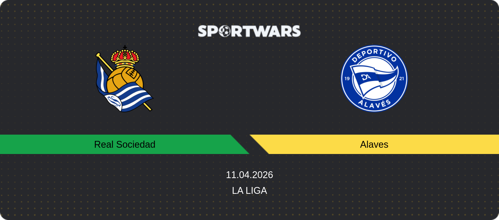 Match prediction Real Sociedad — Alaves, La Liga, 11.04.2026