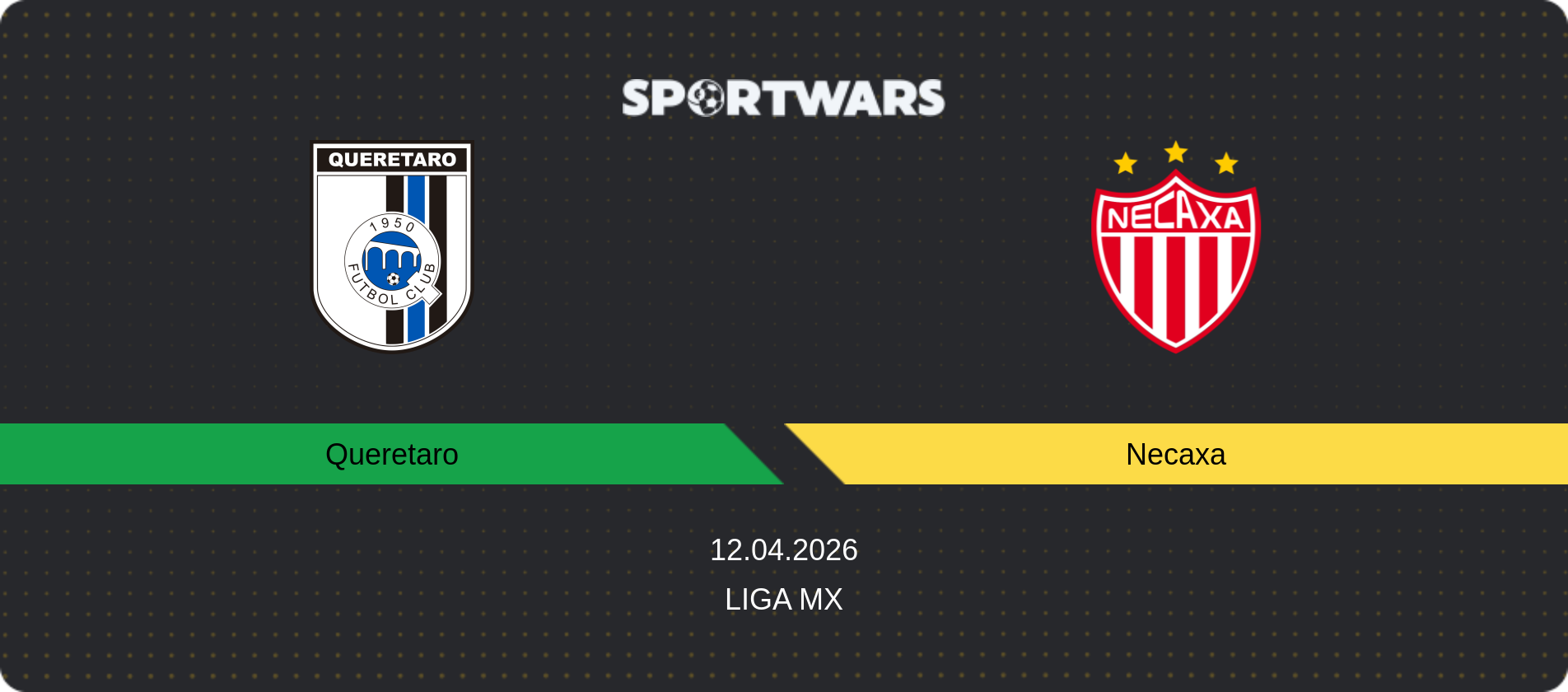 Match prediction Queretaro — Necaxa, Liga MX, 12.04.2026
