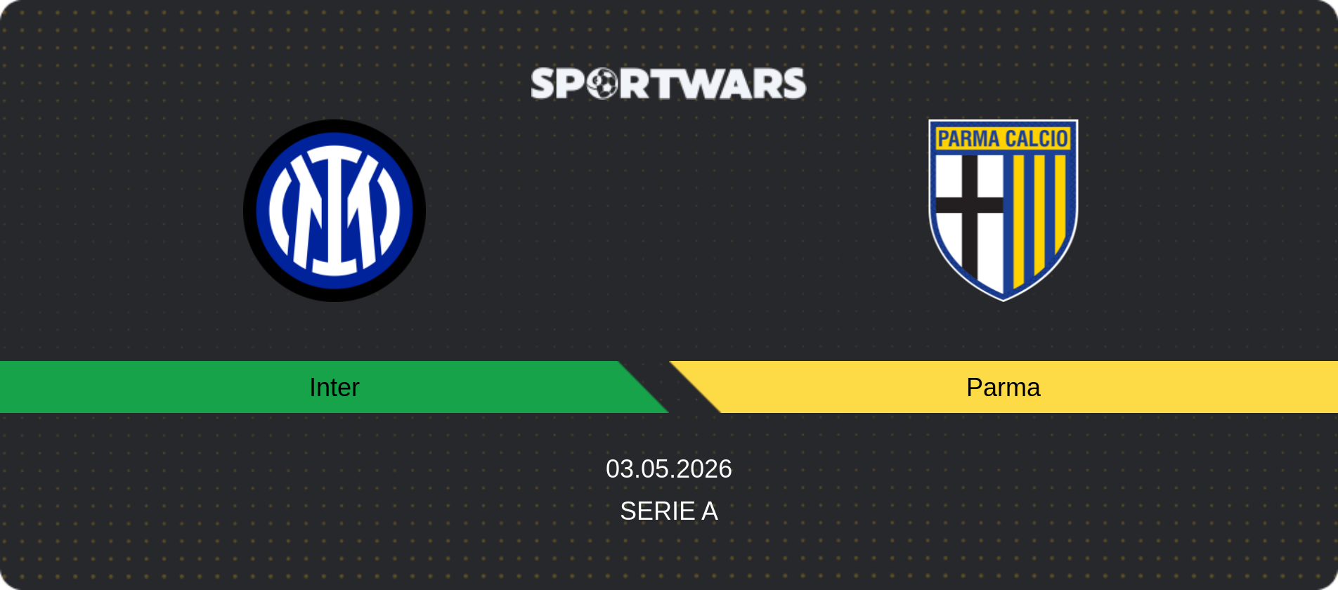 Match prediction Inter — Parma, Serie A, 03.05.2026