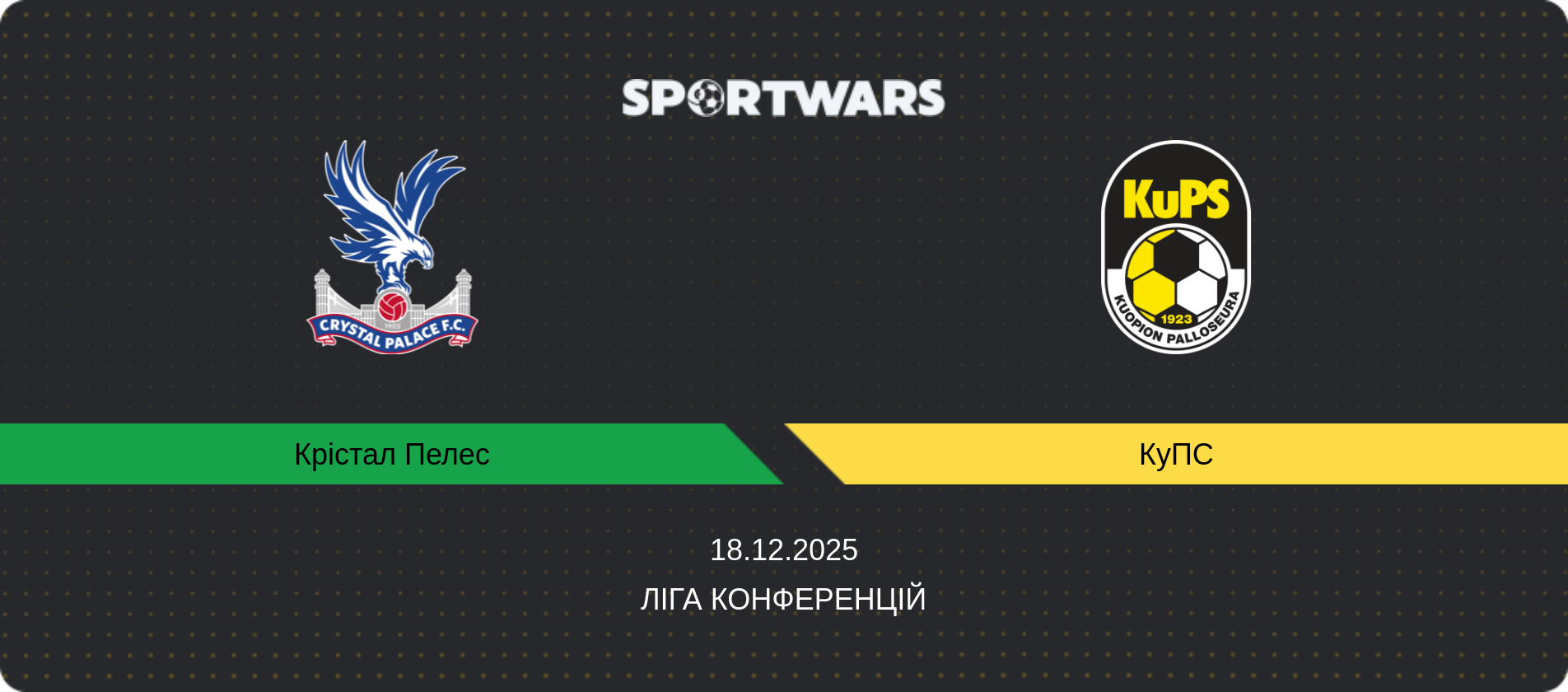 Прогноз матчу Крістал Пелес - КуПС, Ліга конференцій, 18.12.2025