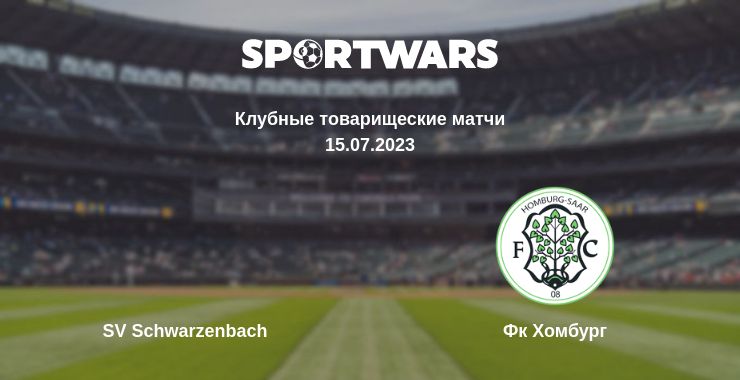 Где смотреть матч онлайн бесплатно SV Schwarzenbach - Фк Хомбург