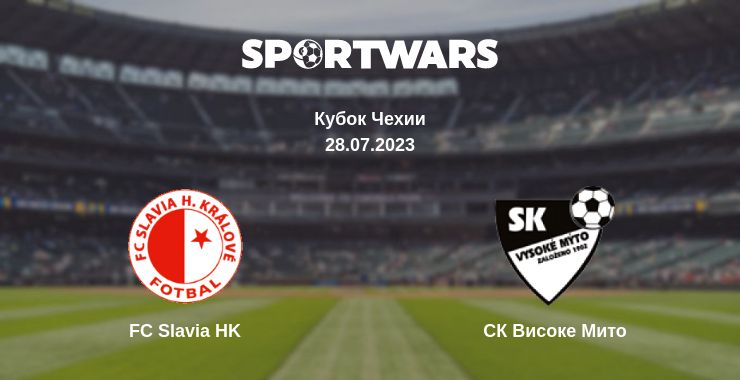 Где смотреть матч онлайн бесплатно FC Slavia HK - СК Високе Мито