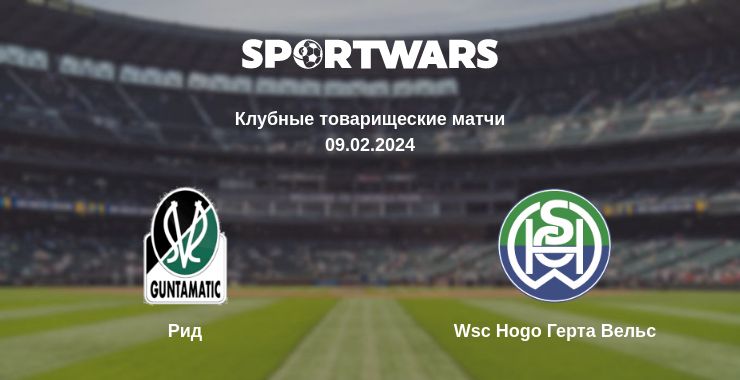 Где смотреть матч онлайн бесплатно Рид - Wsc Hogo Герта Вельс