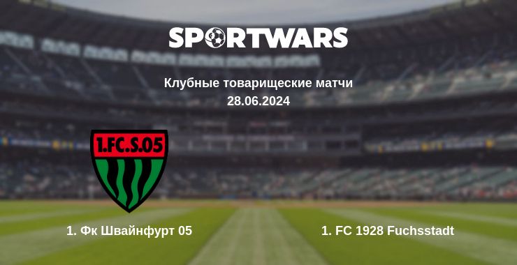 Где смотреть матч онлайн бесплатно 1. Фк Швайнфурт 05 - 1. FC 1928 Fuchsstadt