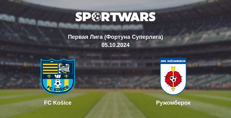 Где смотреть матч онлайн бесплатно FC Košice - Ружомберок