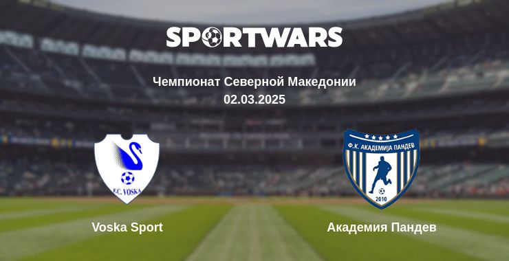 Где смотреть матч онлайн бесплатно Voska Sport - Академия Пандев