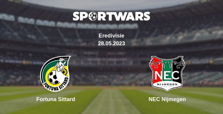 Where to watch the match Fortuna Sittard - NEC Nijmegen