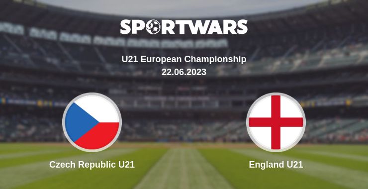 Where to watch the match Czech Republic U21 - England U21