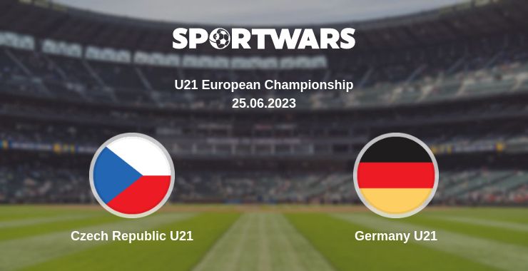 Where to watch the match Czech Republic U21 - Germany U21