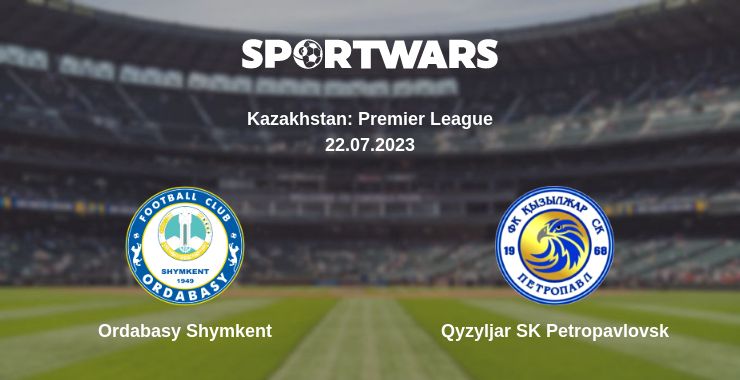 Where to watch the match Ordabasy Shymkent - Qyzyljar SK Petropavlovsk