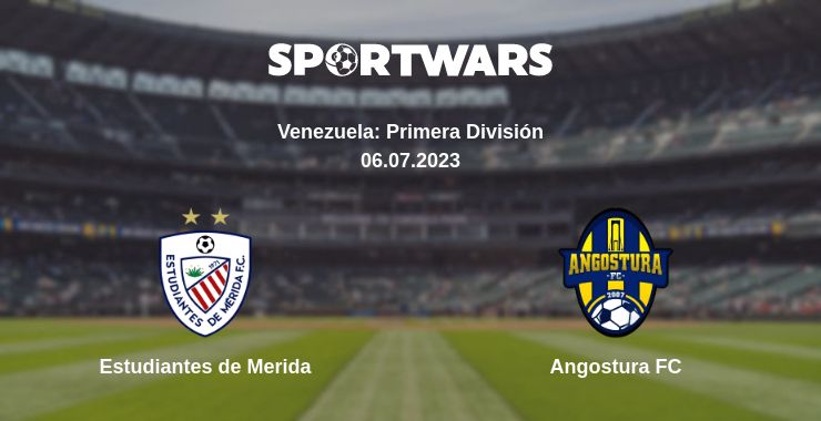 Where to watch the match Estudiantes de Merida - Angostura FC