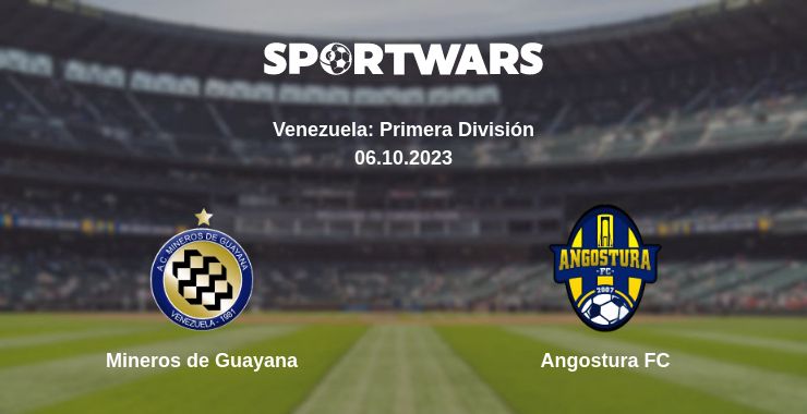 Where to watch the match Mineros de Guayana - Angostura FC