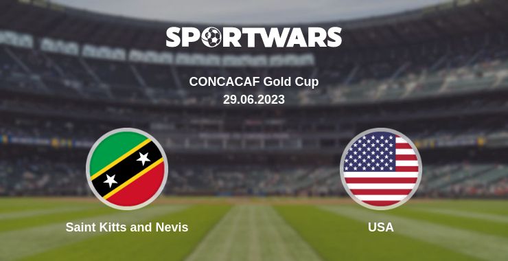 Where to watch the match Saint Kitts and Nevis - USA