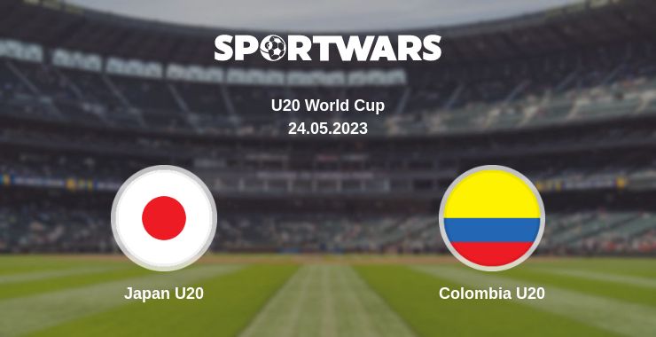 Where to watch the match Japan U20 - Colombia U20