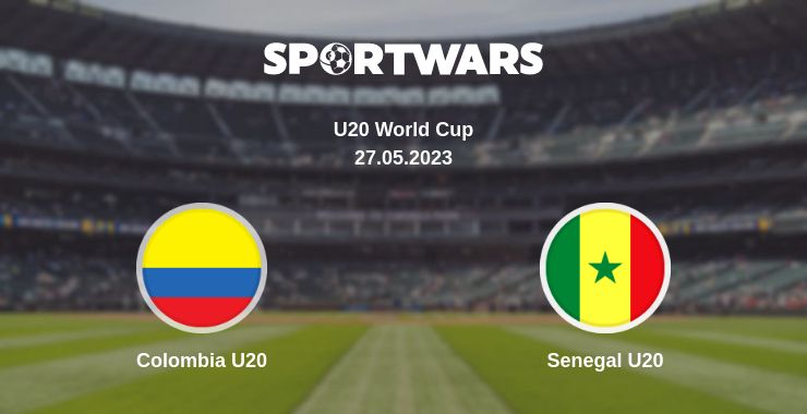 Where to watch the match Colombia U20 - Senegal U20