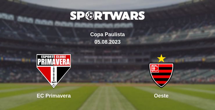 Where to watch the match EC Primavera - Oeste