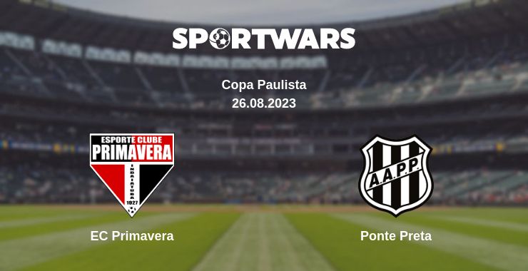 Where to watch the match EC Primavera - Ponte Preta