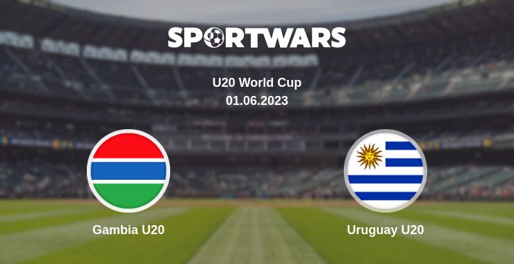 Where to watch the match Gambia U20 - Uruguay U20