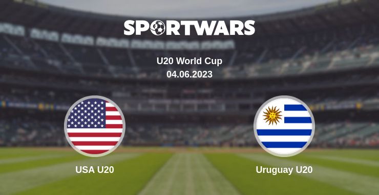 Where to watch the match USA U20 - Uruguay U20