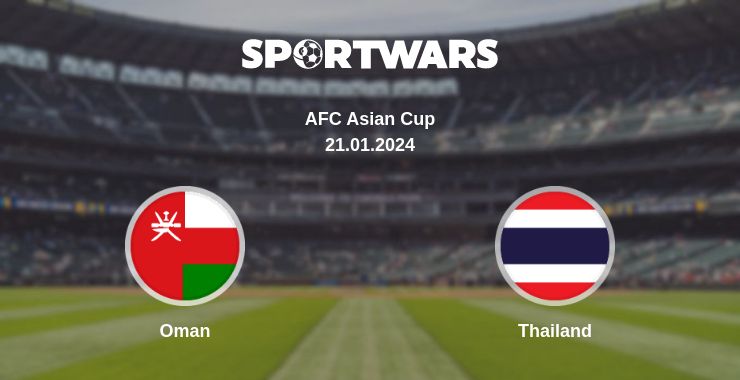 Where to watch the match Oman - Thailand