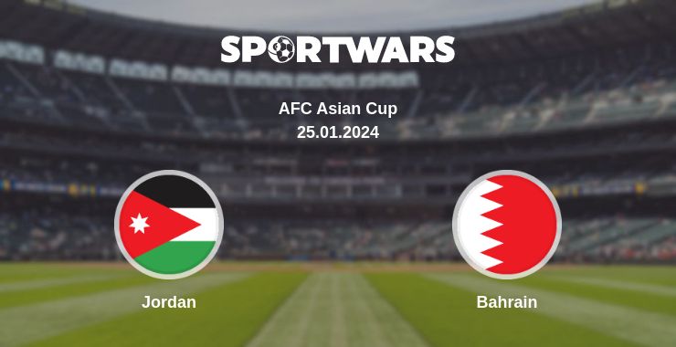 Where to watch the match Jordan - Bahrain