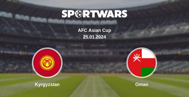 Where to watch the match Kyrgyzstan - Oman