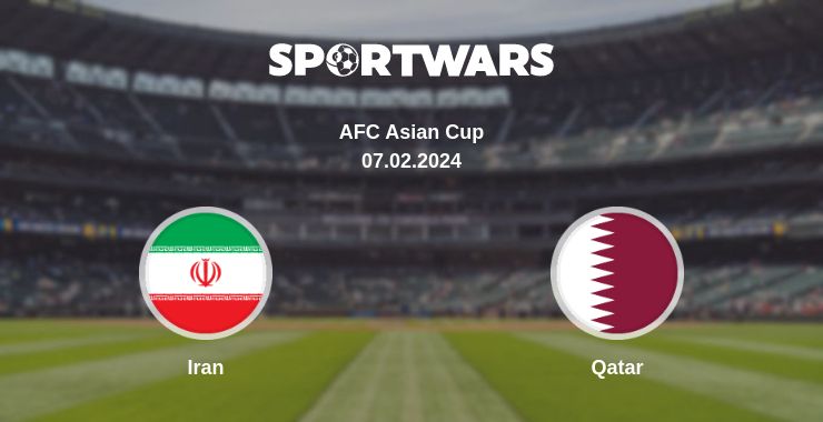 Where to watch the match Iran - Qatar