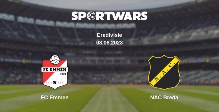 Where to watch the match FC Emmen - NAC Breda