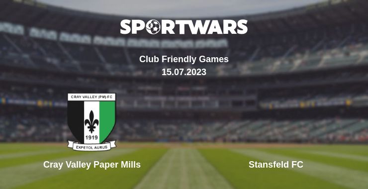 Where to watch the match Cray Valley Paper Mills - Stansfeld FC