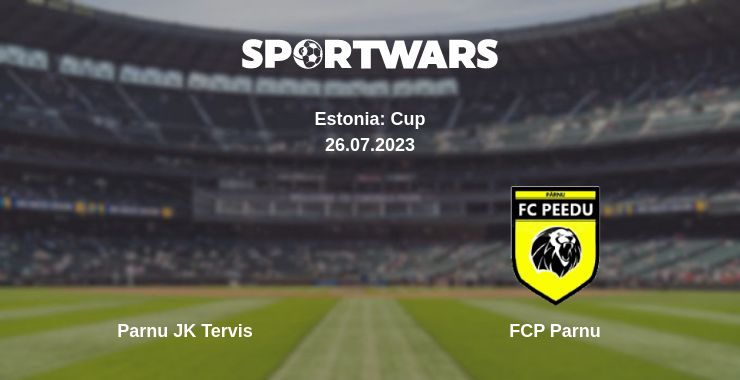 Where to watch the match Parnu JK Tervis - FCP Parnu