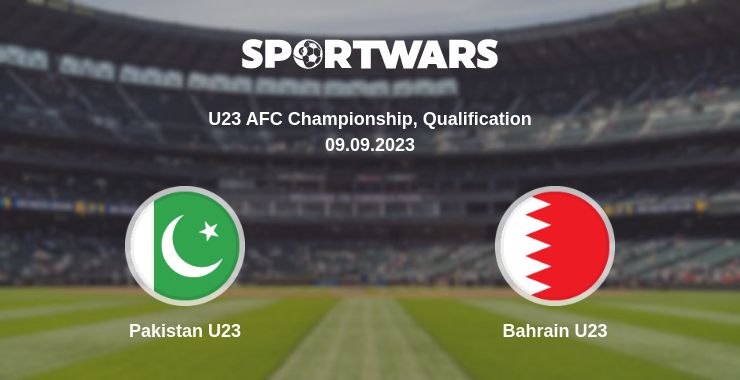 Where to watch the match Pakistan U23 - Bahrain U23