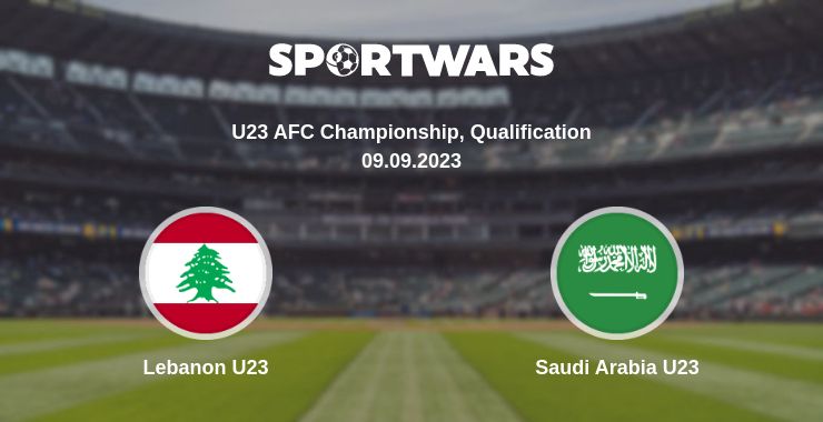 Where to watch the match Lebanon U23 - Saudi Arabia U23