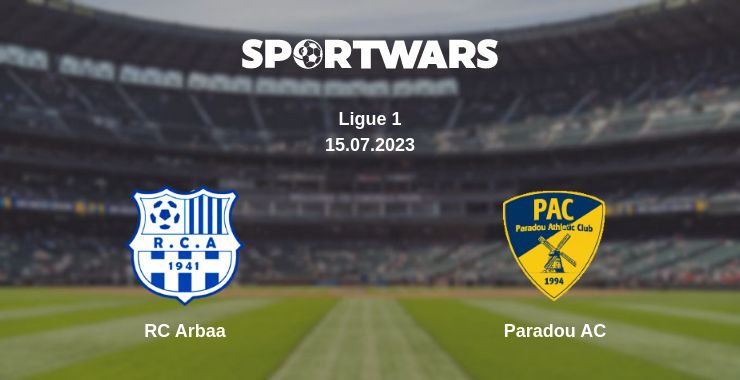 Where to watch the match RC Arbaa - Paradou AC