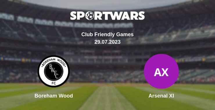 Where to watch the match Boreham Wood - Arsenal XI