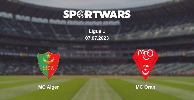 Where to watch the match MC Alger - MC Oran