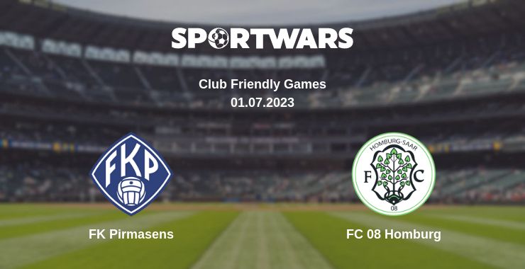 Where to watch the match FK Pirmasens - FC 08 Homburg